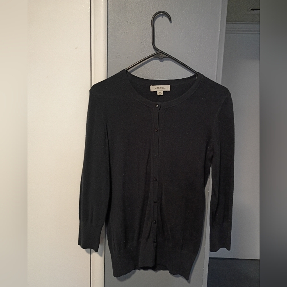 Merona Classic Black Cardigan